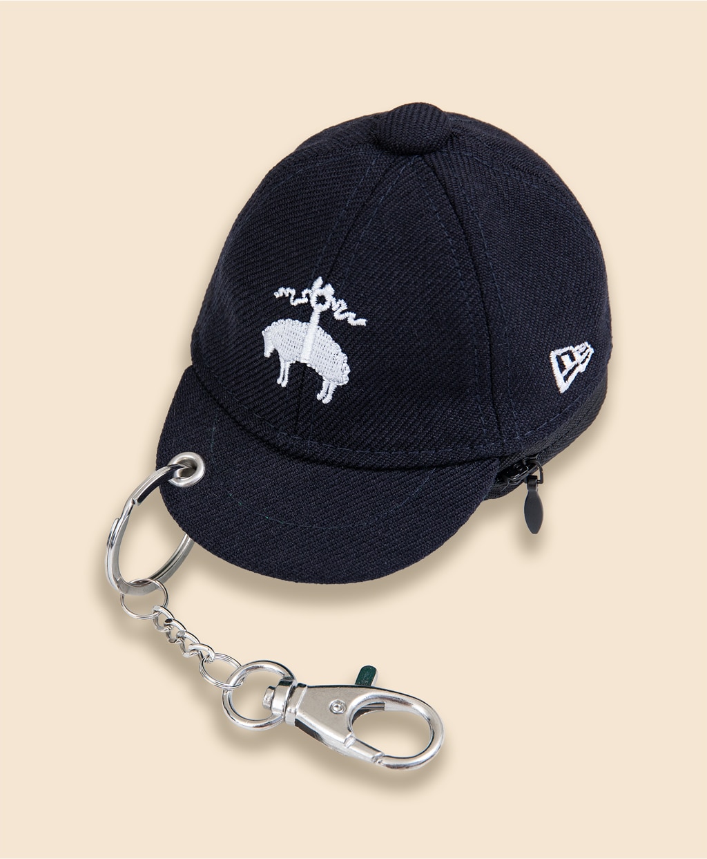 Brooks Brothers × New Era® 59FIFTY®　ミニキャップキーリングポーチ1