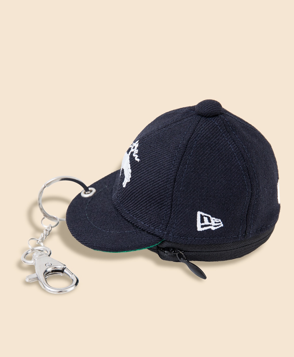 Brooks Brothers × New Era® 59FIFTY®　ミニキャップキーリングポーチ2