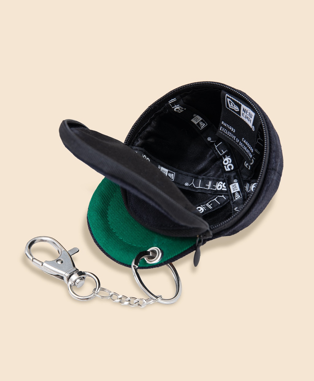 Brooks Brothers × New Era® 59FIFTY®　ミニキャップキーリングポーチ5