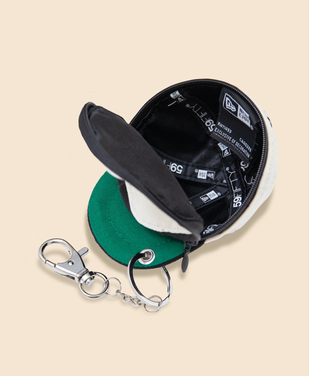 Brooks Brothers × New Era® 59FIFTY®　ミニキャップキーリングポーチ5