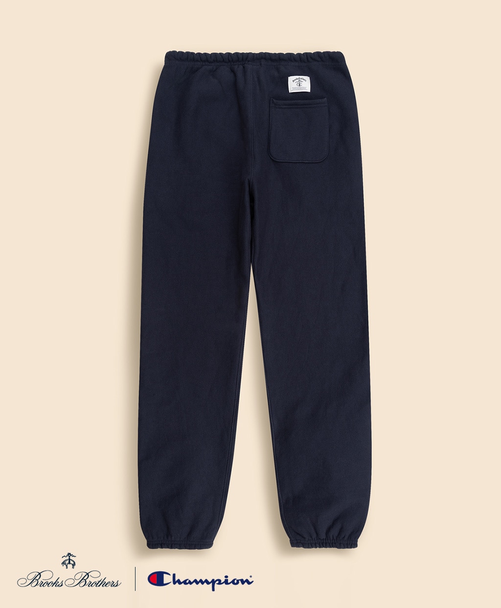Brooks Brothers×Champion　USAコットン　ラバープリントロゴ　スウェットパンツ　Made in USA2