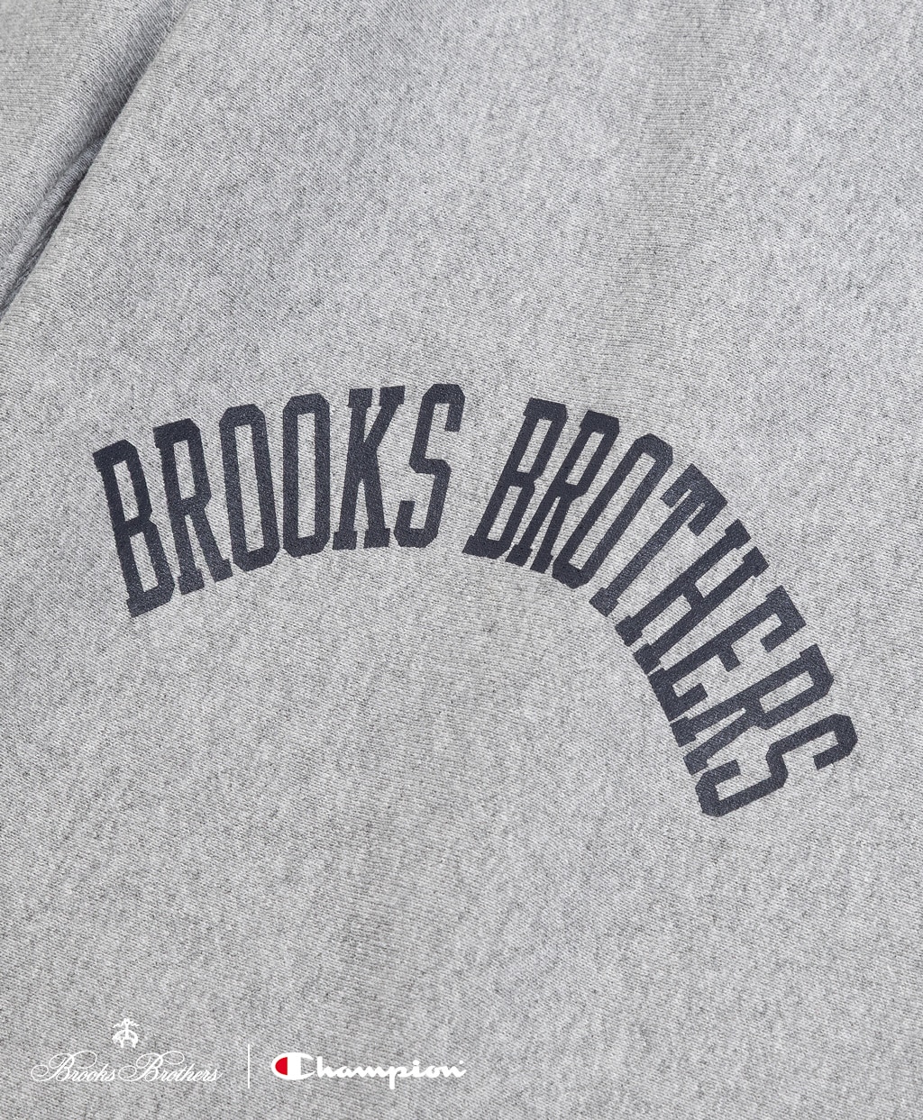 Brooks Brothers×Champion　USAコットン　ラバープリントロゴ　スウェットパンツ　Made in USA4