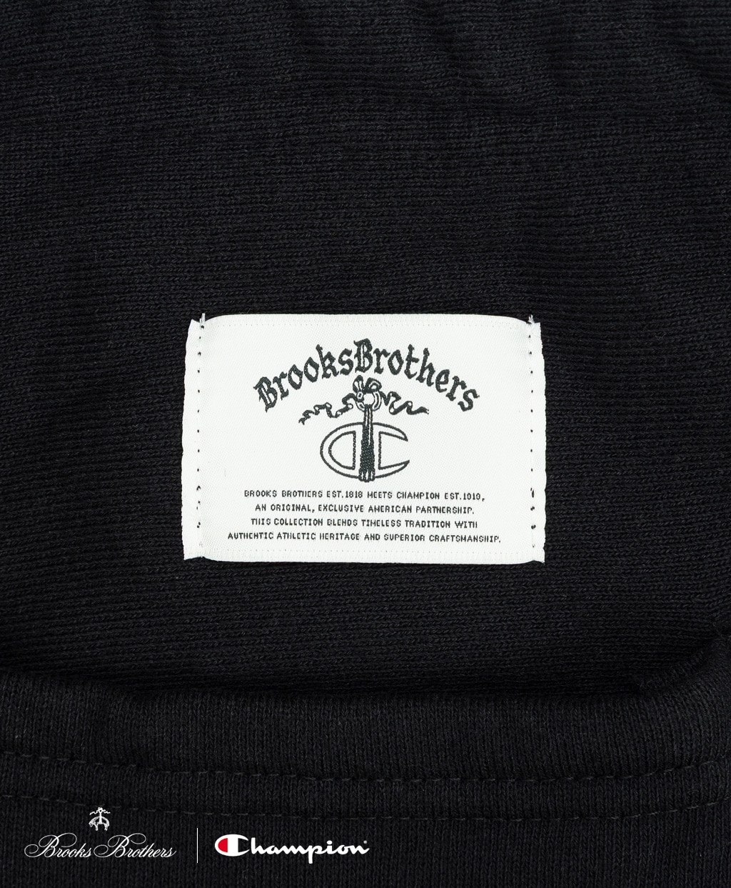 Brooks Brothers×Champion　USAコットン　ラバープリントロゴ　スウェットパンツ　Made in USA6
