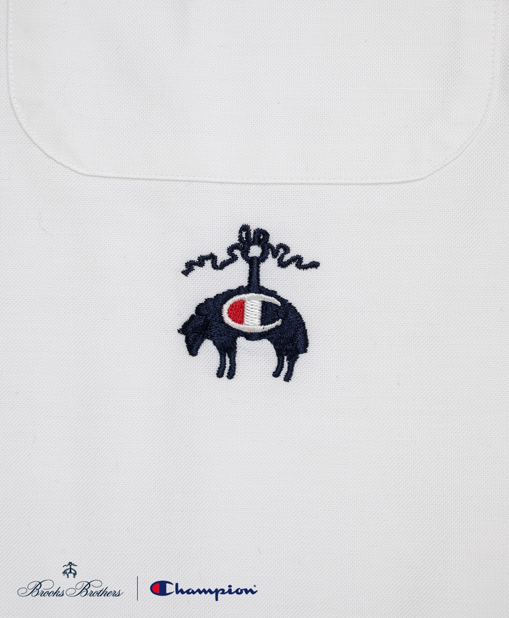 Brooks Brothers×Champion　スーピマコットン　オックスフォード　6つ釦　ボタンダウンシャツ5