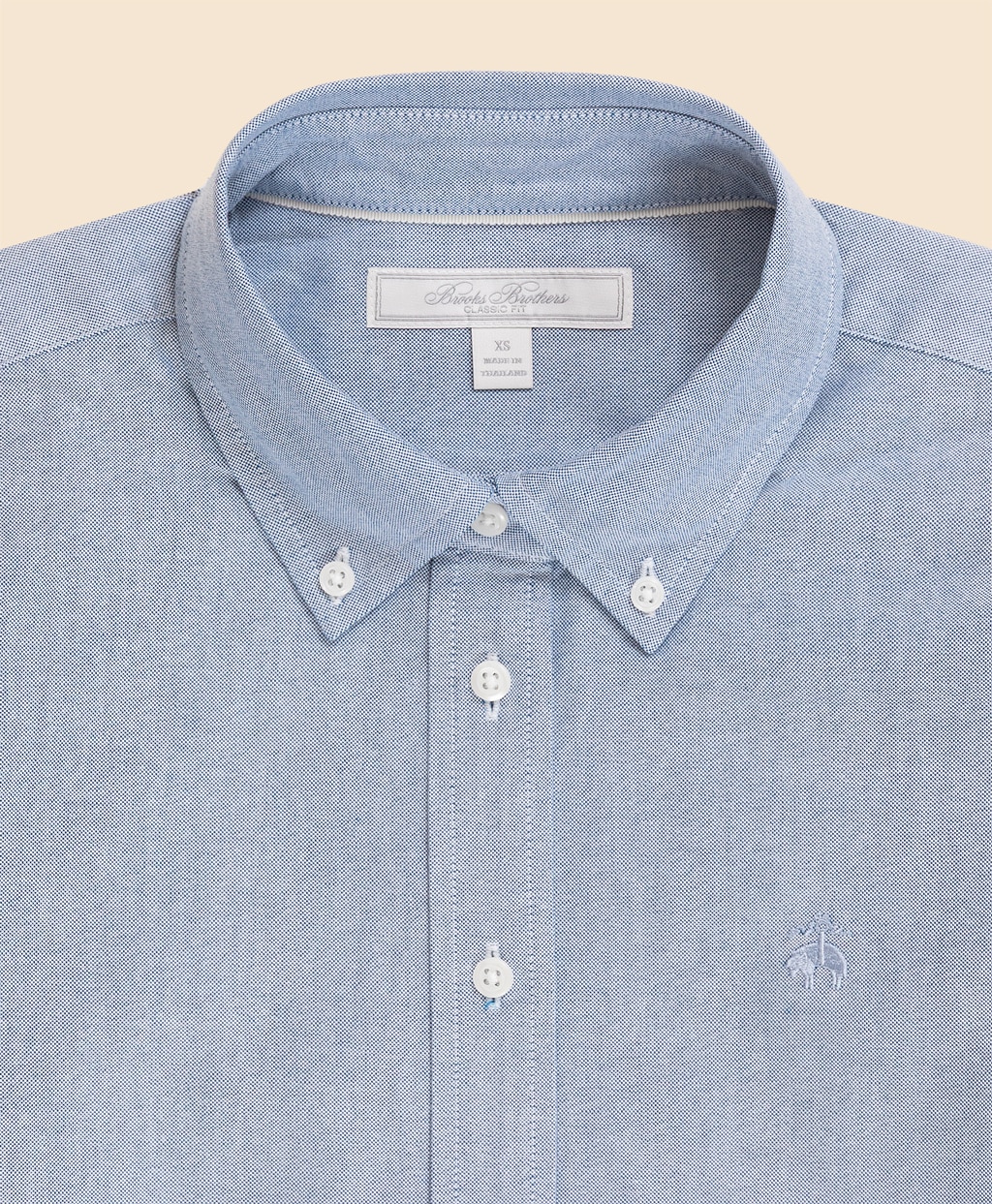 【刺しゅう対象GFロゴ入りウィメンズシャツ】オックスフォード　GFロゴ　ボタンダウンシャツ　Classic Fit4