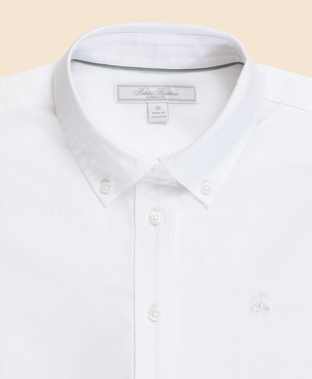 【刺しゅう対象GFロゴ入りウィメンズシャツ】オックスフォード　GFロゴ　ボタンダウンシャツ　Classic Fit4
