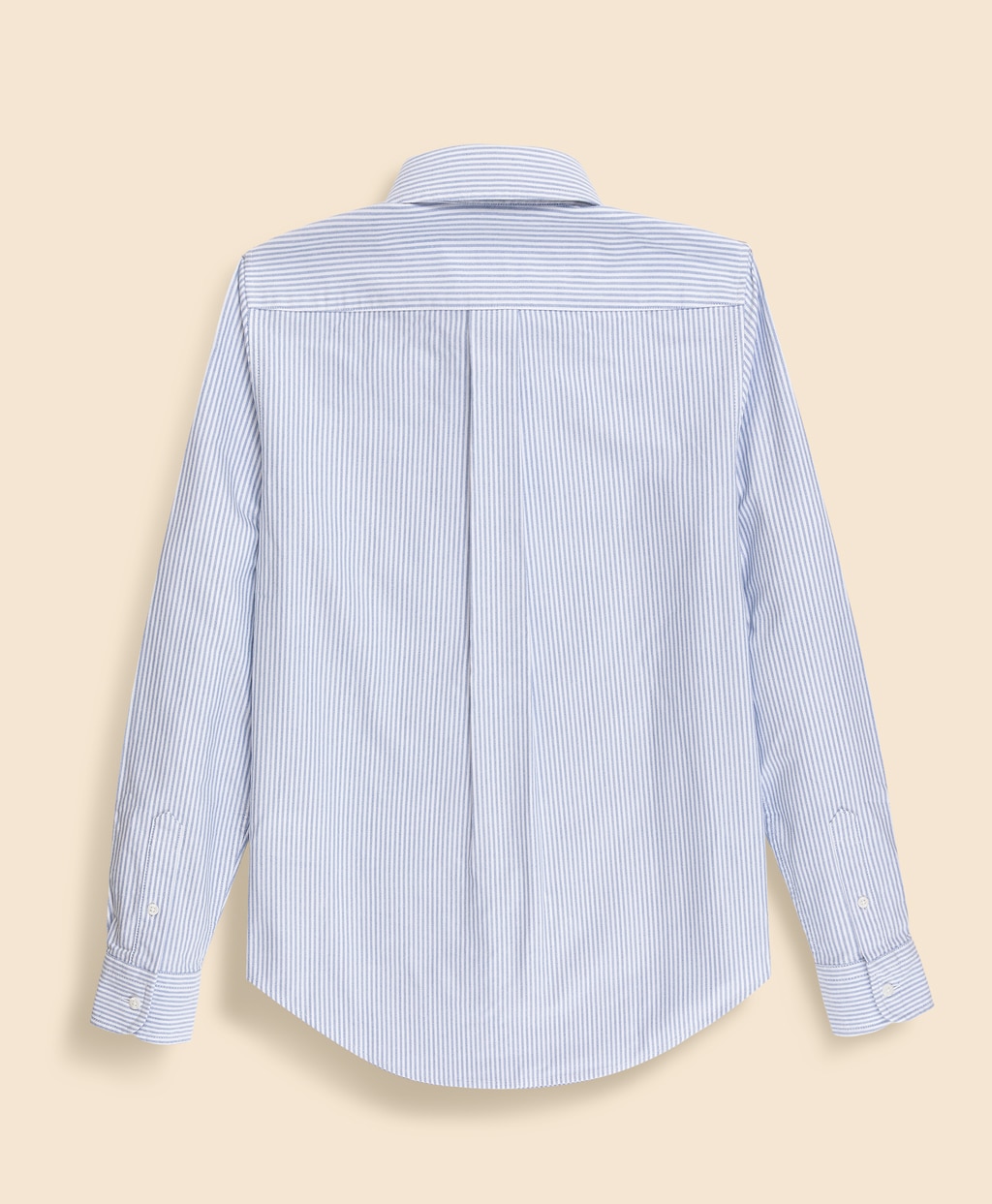 【刺しゅう対象GFロゴ入りウィメンズシャツ】オックスフォード　キャンディストライプ　GFロゴ　ボタンダウンシャツ　Classic Fit3