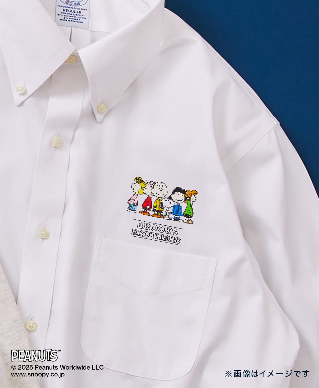 【プリント対象メンズドレスシャツ】 スーピマコットン オックスフォード ドレスシャツ Regular Fit5