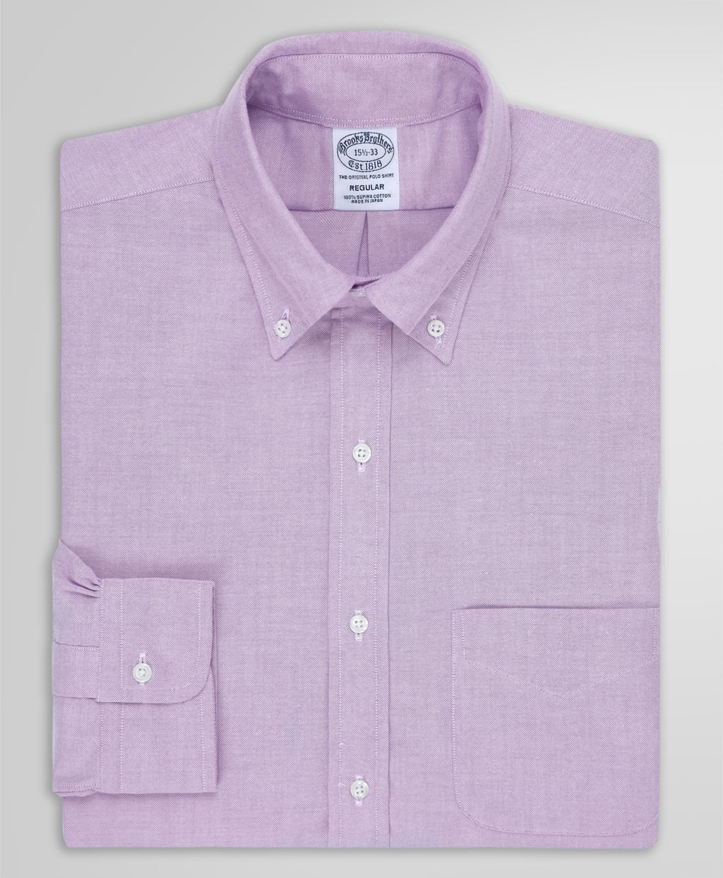 【プリント対象メンズドレスシャツ】 スーピマコットン オックスフォード ドレスシャツ Regular Fit3