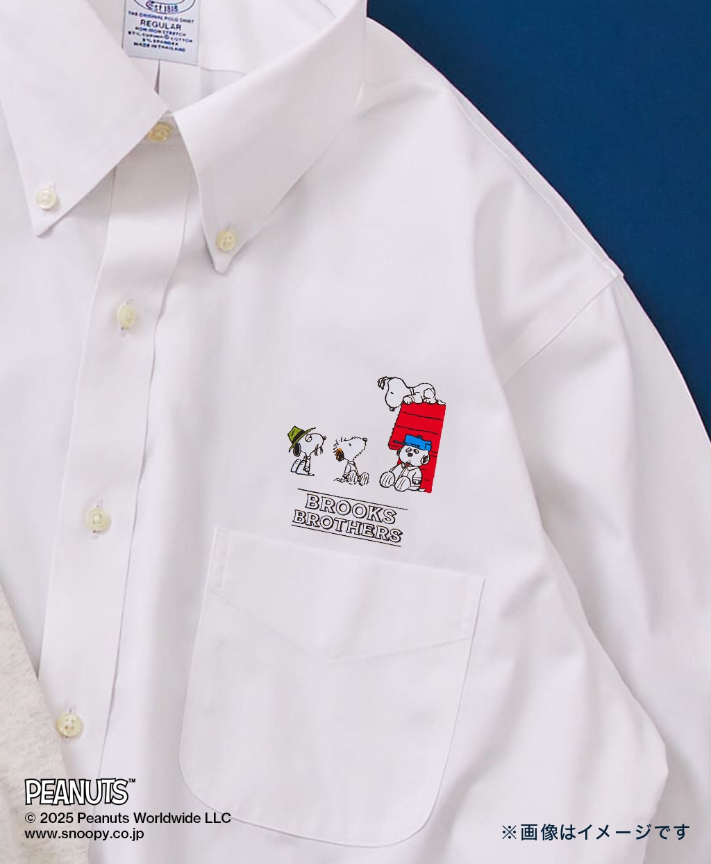 【プリント対象メンズドレスシャツ】 スーピマコットン オックスフォード ショートスリーブ ドレスシャツ Regular Fit6